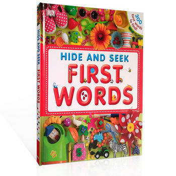 英文原版Hide and Seek First 300 words DK图解词典 找单词