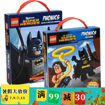 Scholastic Lego DC Super Heroes Phonics樂高超級英雄 pdf epub mobi 電子書 下載