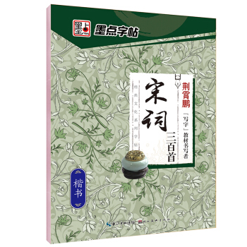 墨點經典文化係列字帖宋詞三百首 楷書