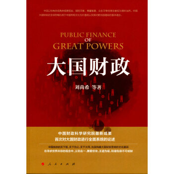 大国财政 pdf epub mobi 下载