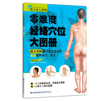 零难度经络穴位大图册（附赠全彩标准人体十二经穴挂图） pdf epub mobi 下载