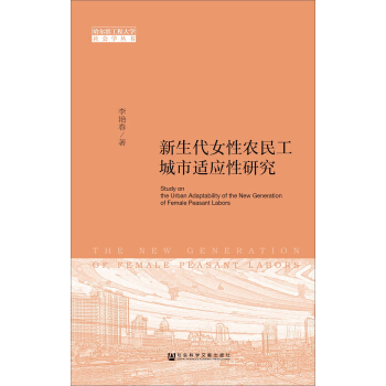 新生代女性農民工城市適應性研究 pdf epub mobi 下载