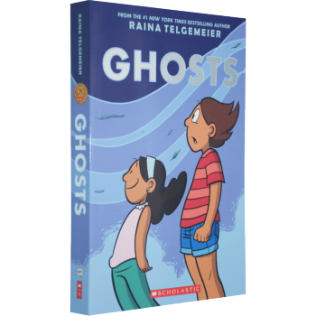 Ghosts 幽靈 Raina Telgemeier 一部充滿愛與傢庭的溫馨漫畫 英文原版