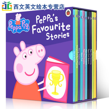 英文原版Peppa Pig Favourite Stories小豬佩奇佩佩豬10本繪本故事 精裝 pdf epub mobi 電子書 下載