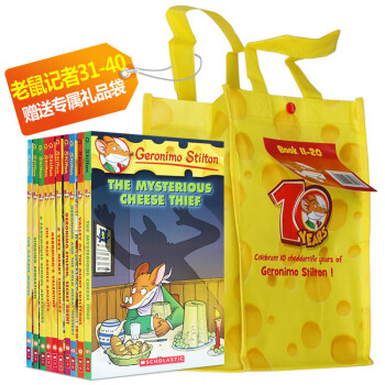 Geronimo Stilton 31-40老鼠記者 英文原版 少兒趣味章節故事書 pdf epub mobi 電子書 下載