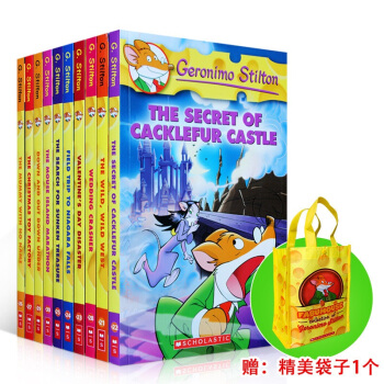 老鼠记者21-30 Geronimo Stilton 原版进口英文章节故事书