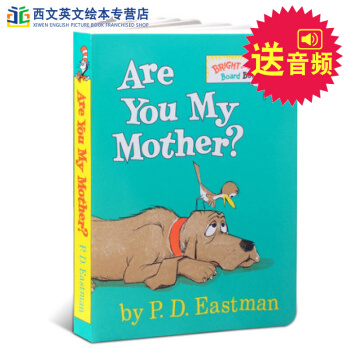 英文原版 are you my mother? 你是我妈妈吗?儿童英文纸板书绘本 亲子故事 送音频