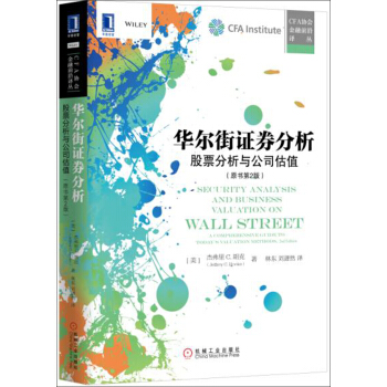華爾街證券分析：股票分析與公司估值（原書第2版） [Security Analysis and Business Valuation on Wall S] pdf epub mobi 下载