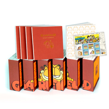 加菲猫全集 40周年典藏版 赠送加菲猫手账+定制版纪念邮票（礼盒套装共30册） [Garfield] pdf epub mobi 电子书 下载