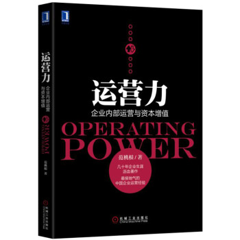 运营力：企业内部运营与资本增值 pdf epub mobi 下载