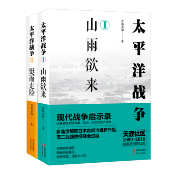 太平洋战争：山雨欲来+铤而走险 pdf epub mobi 电子书 下载