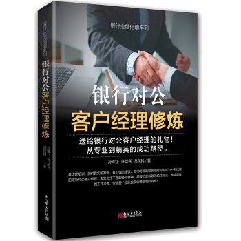 銀行對公客戶經理修煉 pdf epub mobi 電子書 下載