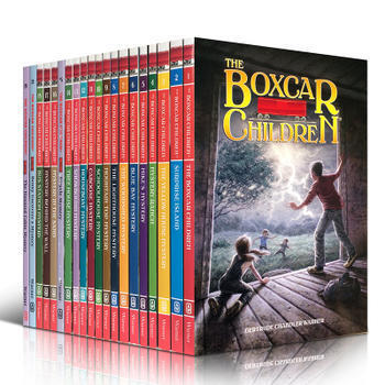 英文原版 The boxcar children 棚車少年29冊套裝 兒童章節橋梁書