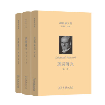 逻辑研究(套装全三册)(胡塞尔文集) pdf epub mobi 下载