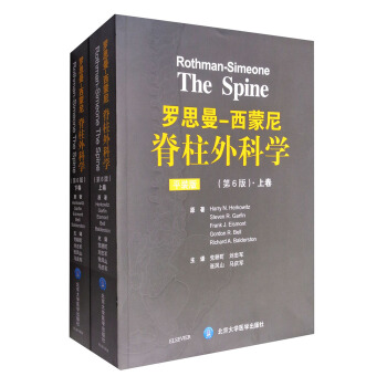罗思曼-西蒙尼 脊柱外科学（第6版 平装版 套装上下卷） [Rothman-Simeone The Spine] pdf epub mobi 下载