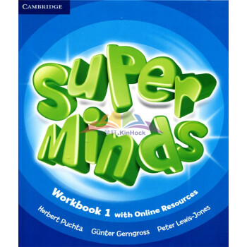 劍橋小學英語 Super Minds Level 1 Workbook 帶在綫資源 練習冊