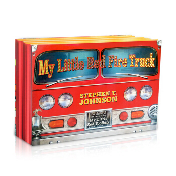 英文原版 消防车立体书 My Little Red Fire Truck