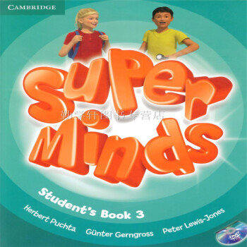劍橋小學英語 Super Minds 3級 Student's Book 帶DVD-ROM 學生用書