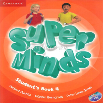 Super Minds Level 4 Student's Book 帶DVD-ROM 學生用書