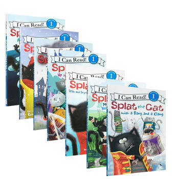 英文原版i can read Splat the Cat 6本套裝 Rob Scotton pdf epub mobi 下载
