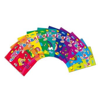 塗塗畫畫我最棒·認知塗色書（套裝共10冊） pdf epub mobi 電子書 下載