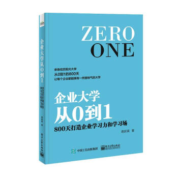 企业大学从0到1：800天打造企业学习力和学习场 pdf epub mobi 电子书 下载