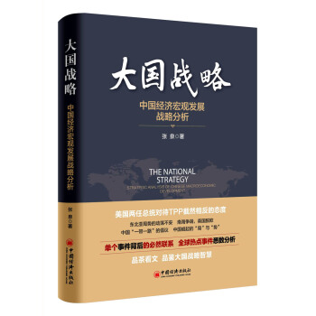 大國戰略 中國經濟宏觀發展戰略分析 pdf epub mobi 下载