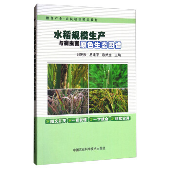 水稻规模生产与病虫害原色生态图谱/粮食产业农民培训精品教材 pdf epub mobi 电子书 下载