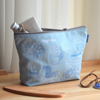 多肉植物化妝包－藍 pdf epub mobi 下载