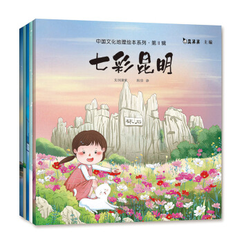 中国文化地理绘本系列：城市故事 第Ⅱ辑 冰雪哈尔滨+七彩昆明+古韵南京等（套装全5册）真果果出品 [3-6岁] pdf epub mobi 下载