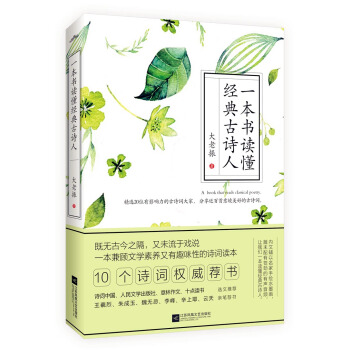 一本书读懂经典古诗人 pdf epub mobi 下载