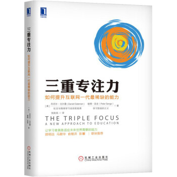 三重专注力：如何提升互联网一代最稀缺的能力 [The Triple Focus：A New Approach to Education] pdf epub mobi 电子书 下载
