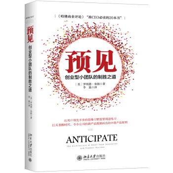 预见：创业型小团队的制胜之道 pdf epub mobi 下载