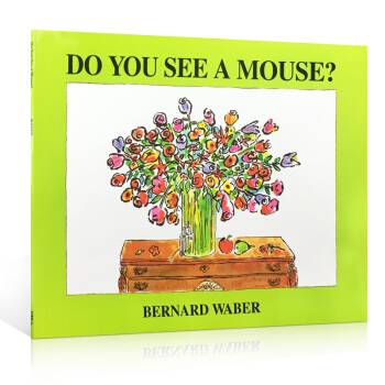 英文原版Do You See a Mouse?汪培珽書單一階段 名傢繪本啓濛