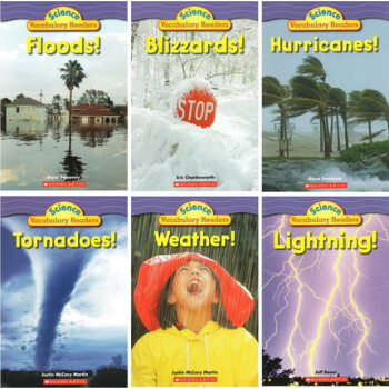 Science Vocabulary Readers:Wild Weather 6本科普书