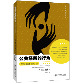 公共場所的行為 聚會的社會組織 pdf epub mobi 下载
