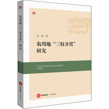 農用地“三權分置”研究 pdf epub mobi 下载