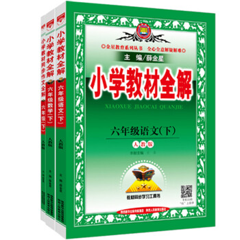 教材全解快乐购套装 六年级下（语文人教、数学人教、全解同步作文） 2018春 pdf epub mobi 下载