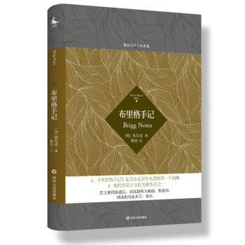 德语文学大师典藏：布里格手记 pdf epub mobi 电子书 下载