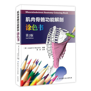 肌肉骨骼功能解剖涂色书（第2版） pdf epub mobi 下载