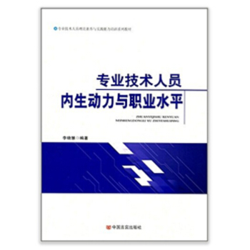 专业技术人员内生动力与职业水平 pdf epub mobi 下载