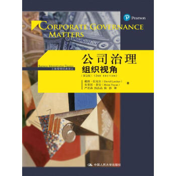 公司治理:组织视角(第2版)/工商管理经典译丛