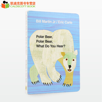 艾瑞卡尔 Polar Bear What do you hear 英文原版绘本#