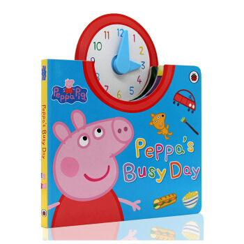 现货 英文原版 Peppa Pig Peppa's Busy Day 粉红猪小妹忙碌的一天