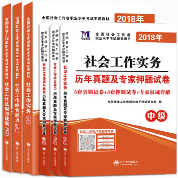 社会工作者职业资格考试2018年教材+历年真题及专家押题试卷（中级）：实务+能力+法规（套装共6册） pdf epub mobi 下载
