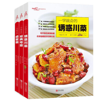 愛心傢肴：一學就會係列(誘惑川菜、經典粵菜、鹵醬菜)（套裝共3冊） pdf epub mobi 下载