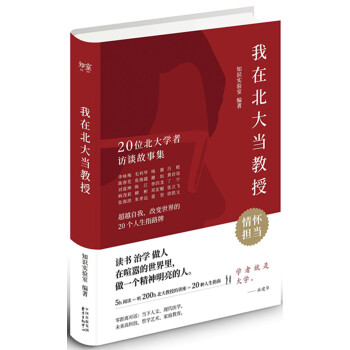 我在北大當教授：20位北大學者訪談故事集 pdf epub mobi 下载