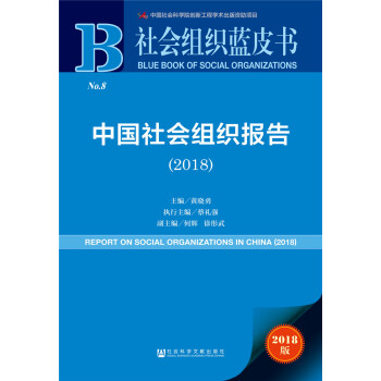 中国社会组织报告（2018） [Report on Social Organization in China (2018)] pdf epub mobi 下载