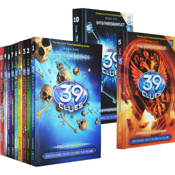 The 39 Clues 39条线索 11册 儿童侦探推理章节小说小学课外阅读