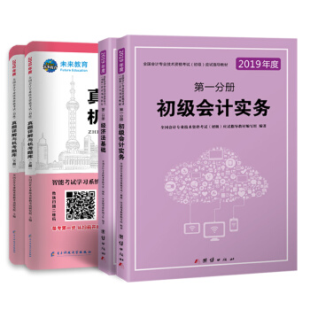 初级会计职称2019教材+真题详解与机考题库试卷备考2019初级会计实务+经济法基础（套装共4册） pdf epub mobi 下载